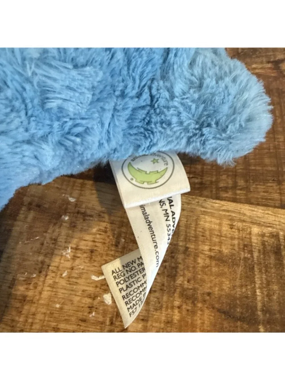 Animal Adventure Blue Dinosaur Plush 12